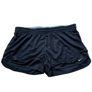 Nike Black Mesh Shorts Size L Girls